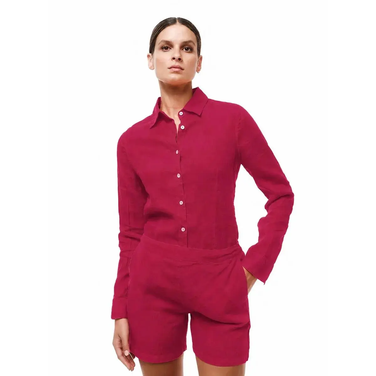 Camicia da donna a maniche lunghe  Essentials