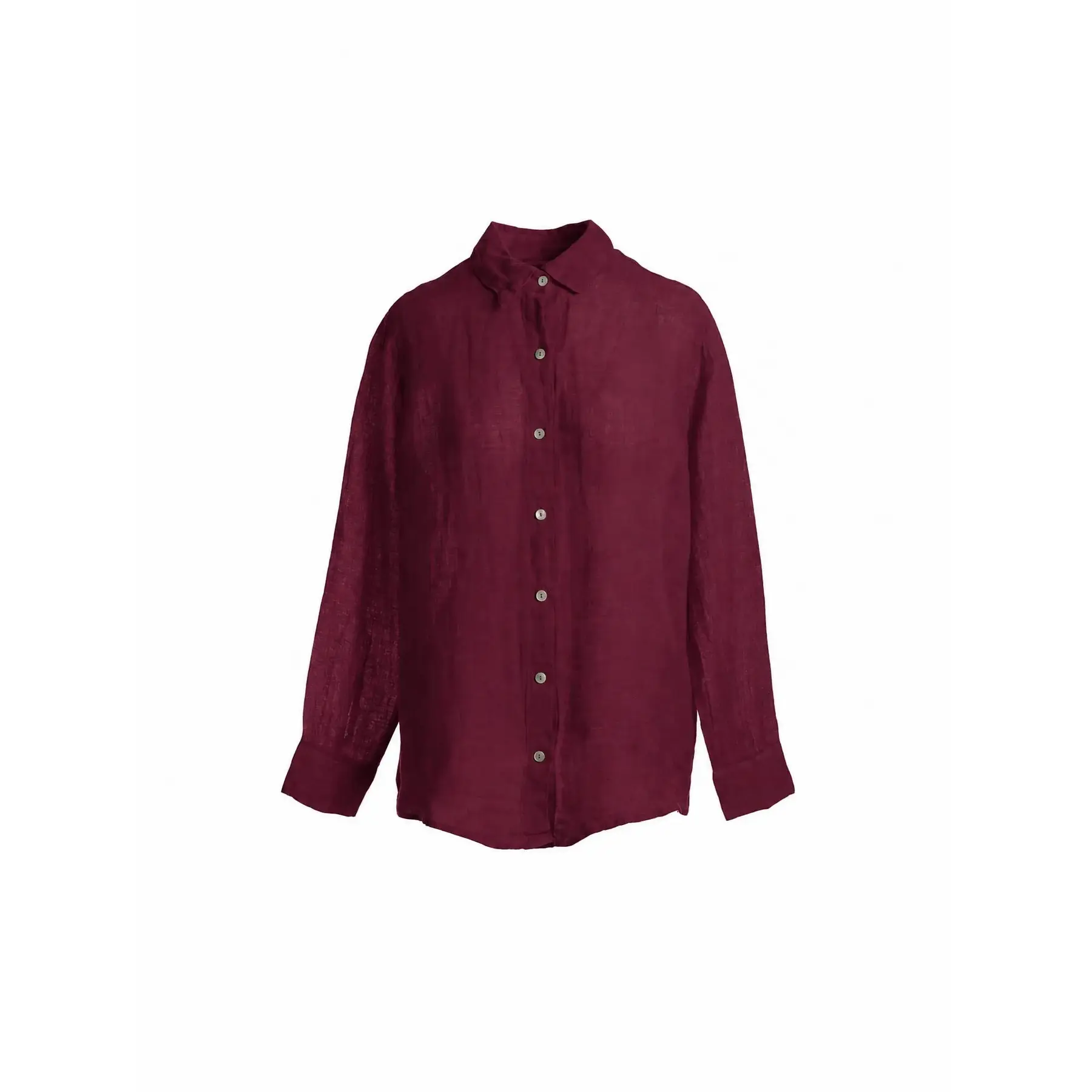 Camicia a maniche lunghe in garza donna  Essentials