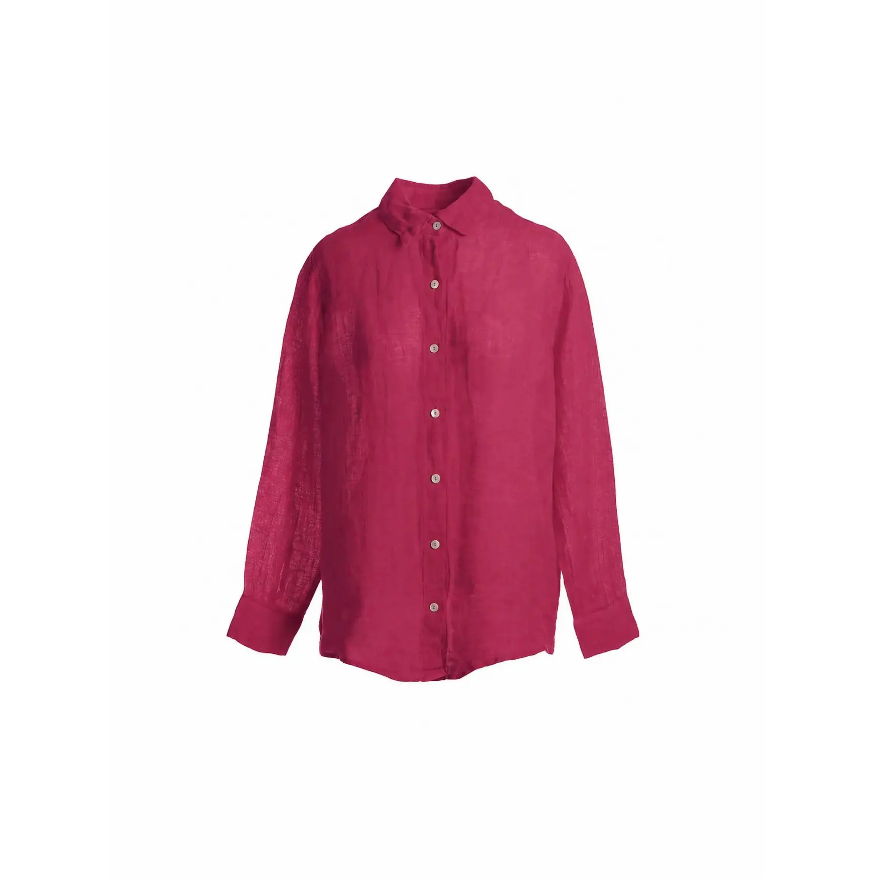 Camicia a maniche lunghe in garza donna  Essentials