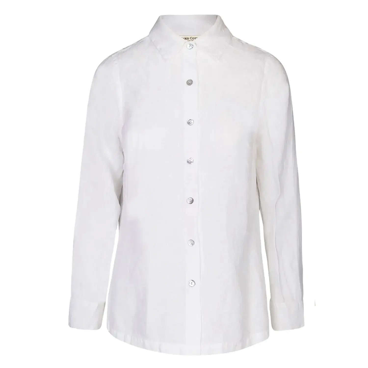 Camicia a maniche lunghe in lino donna  Essentials