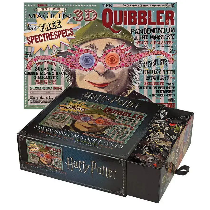 0849421004477 - 1000 Teile Puzzle Cover des Magazins Der Schikanierer Harry Potter
