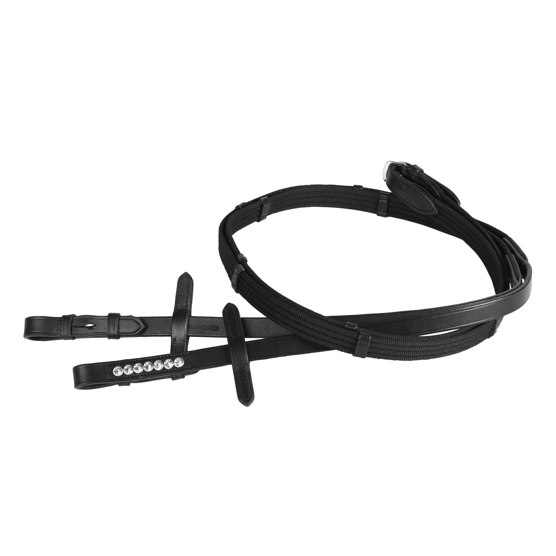Rênes pour cheval en cuir Harry's Horse Crystal