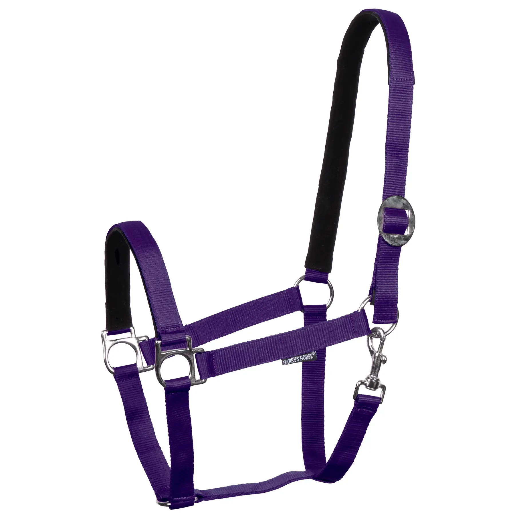 Licol pour cheval doublé en nylon Harry's Horse