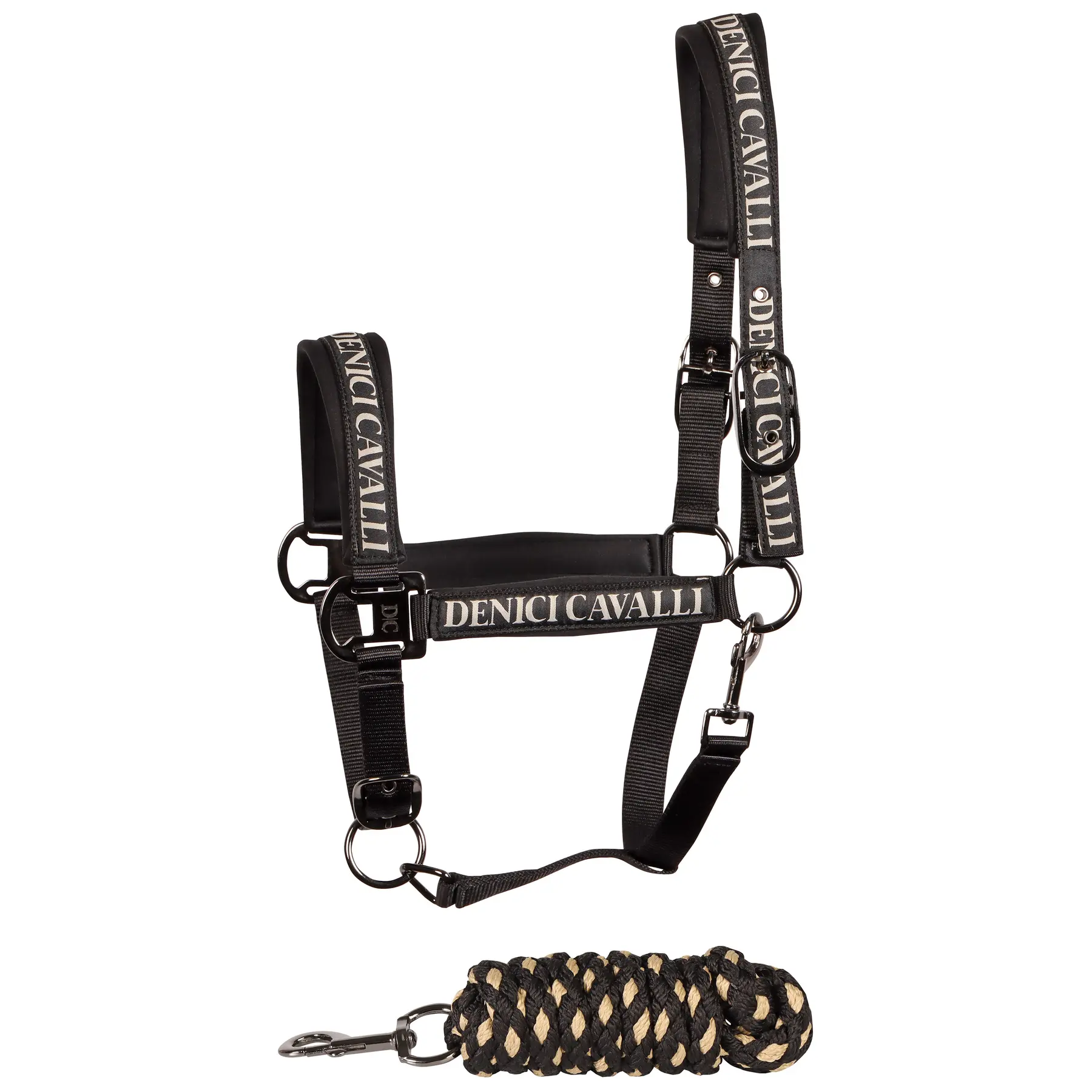 Set aus Halfter und Longiergurt für Pferde Harry's Horse Denici Cavalli Stardust