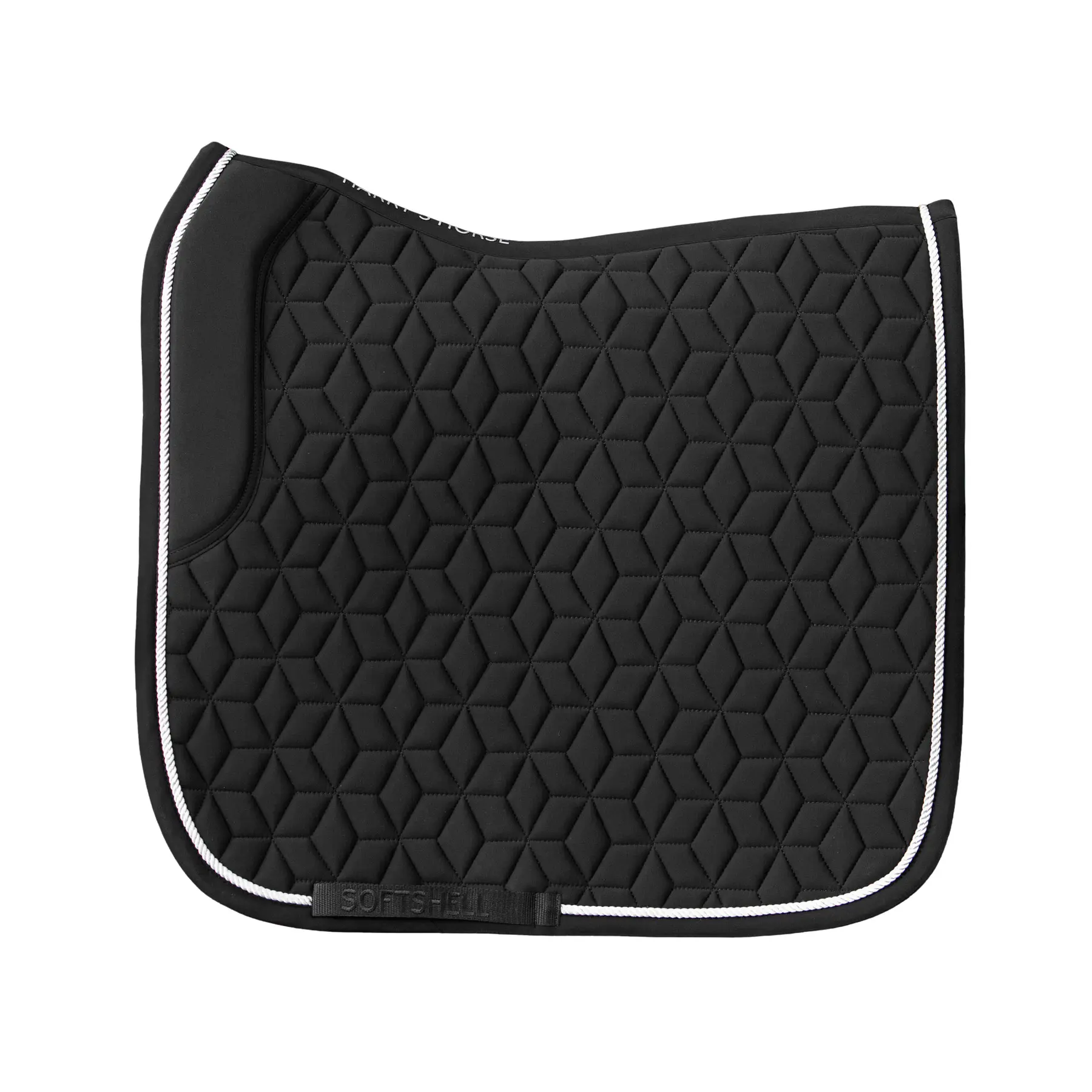 Harry's Horse Noir Dressage Saddle Pad For Horses Softshell