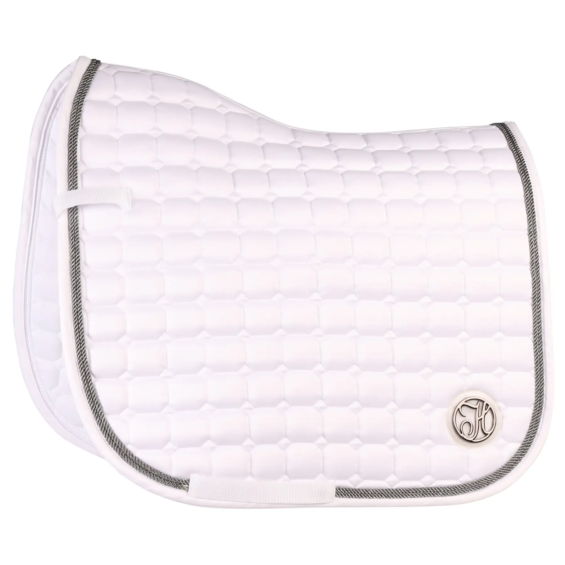 Harry's Horse Blanc Dressage Saddle Pad For Horses Reverso Competition Gunmetal