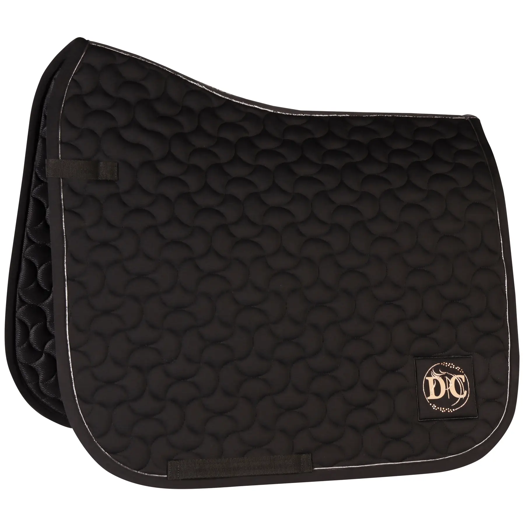 Harry's Horse Noir Dressage Saddle Pad For Horses Denici Cavalli Stardust