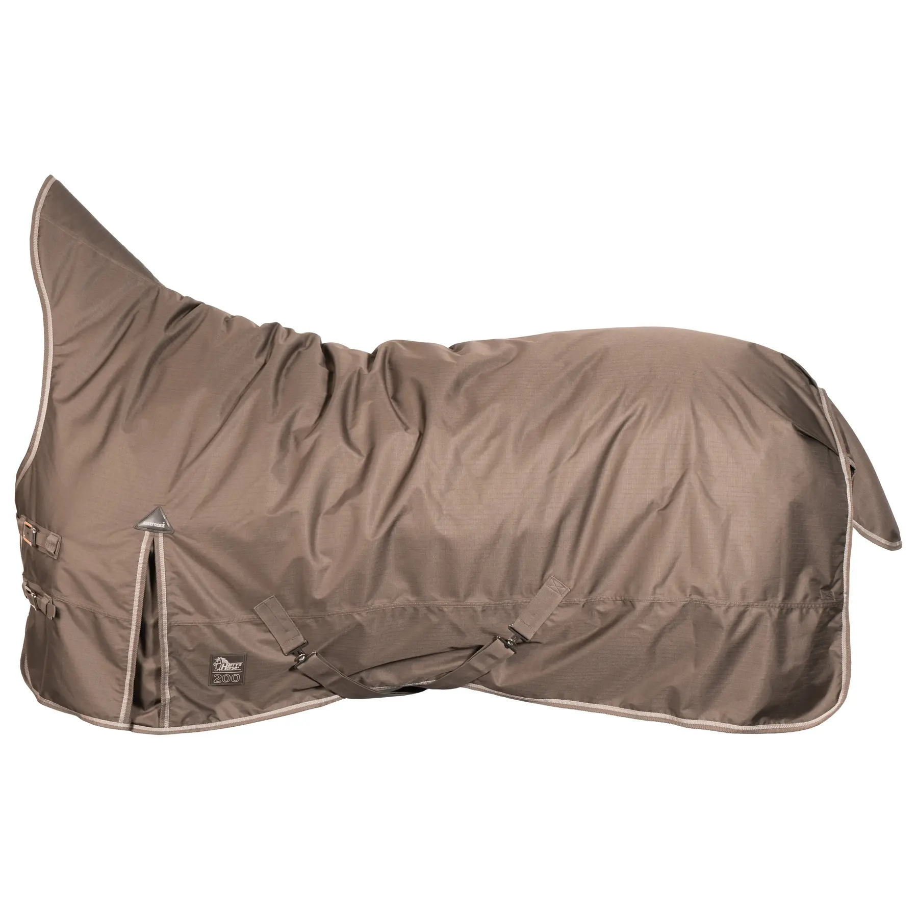 Couverture d'extérieur pour cheval imperméable à col haut Harry's Horse Thor 200g