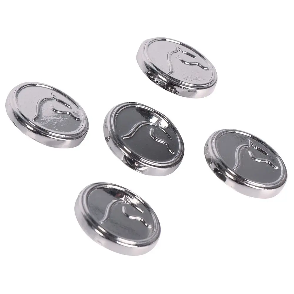 Harry's Horse Argenté Metal Button