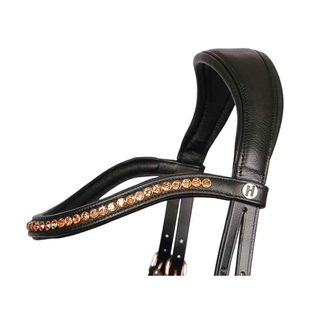 Comparer les prix de Bridons anatomique Harry's Horse Rosegold