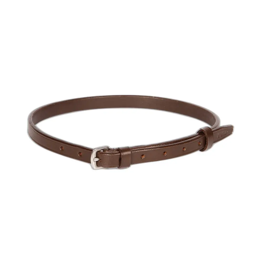 Harry's Horse Marron Leather Noseband Strap For Horses