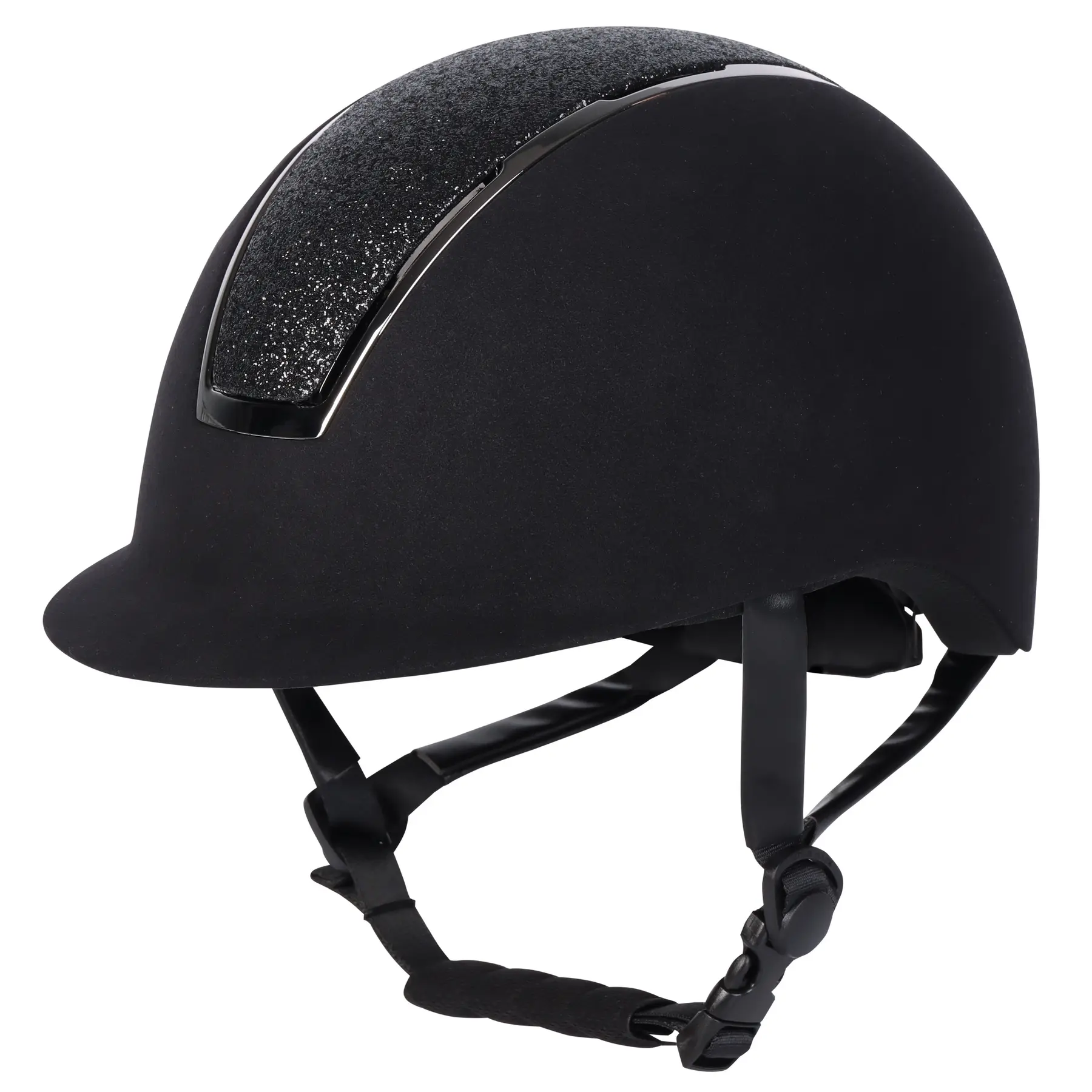 Harry's Horse Noir Riding Helmet Regal Velvet Sparkle