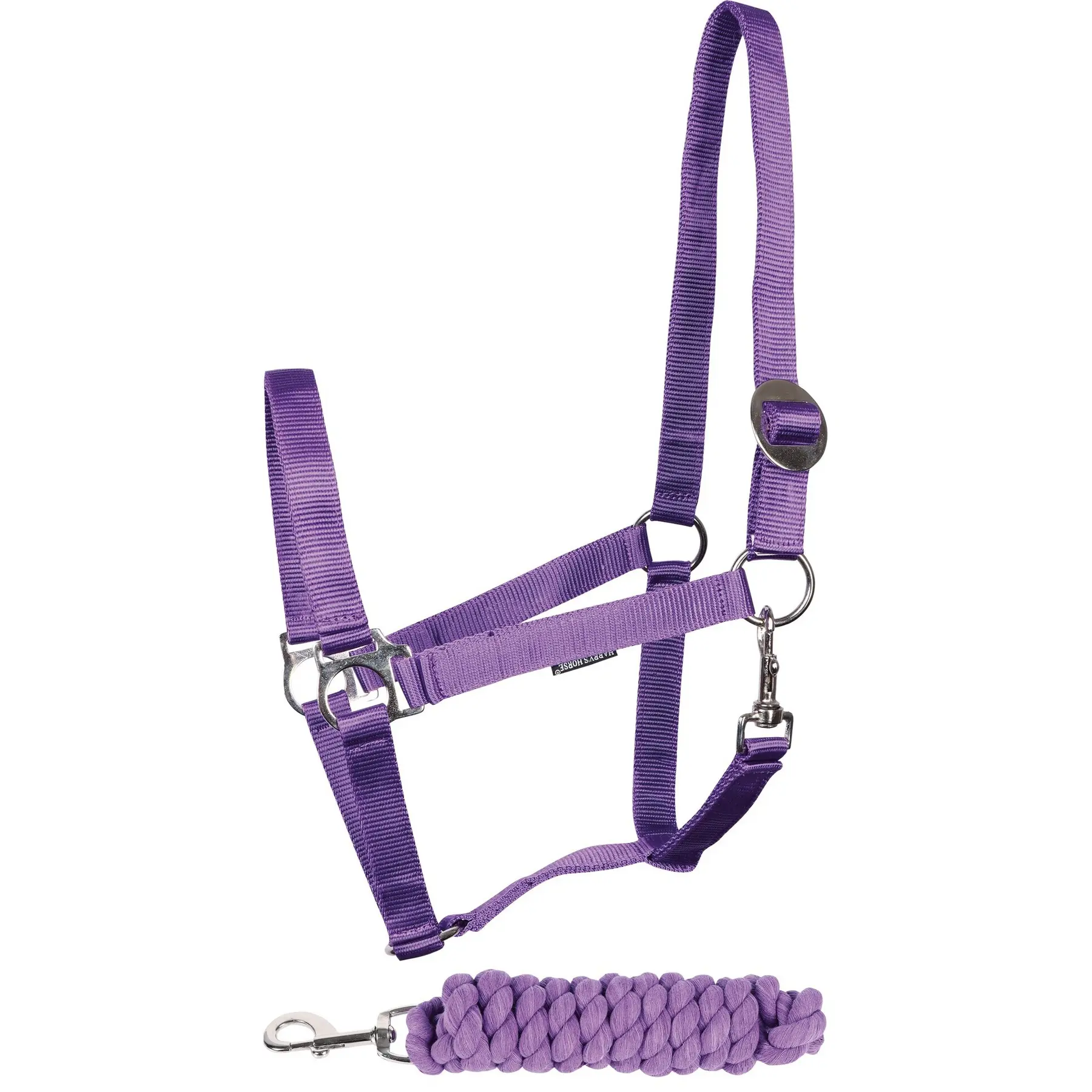 Harry's Horse Violet Halter And Lead Rope Set For Horse Initial
