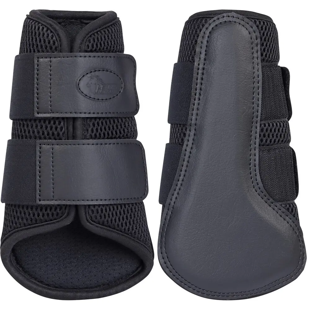 Harry's Horse Noir Knee Protector For Horses Beenbeschermers Flextrainer Air Mesh