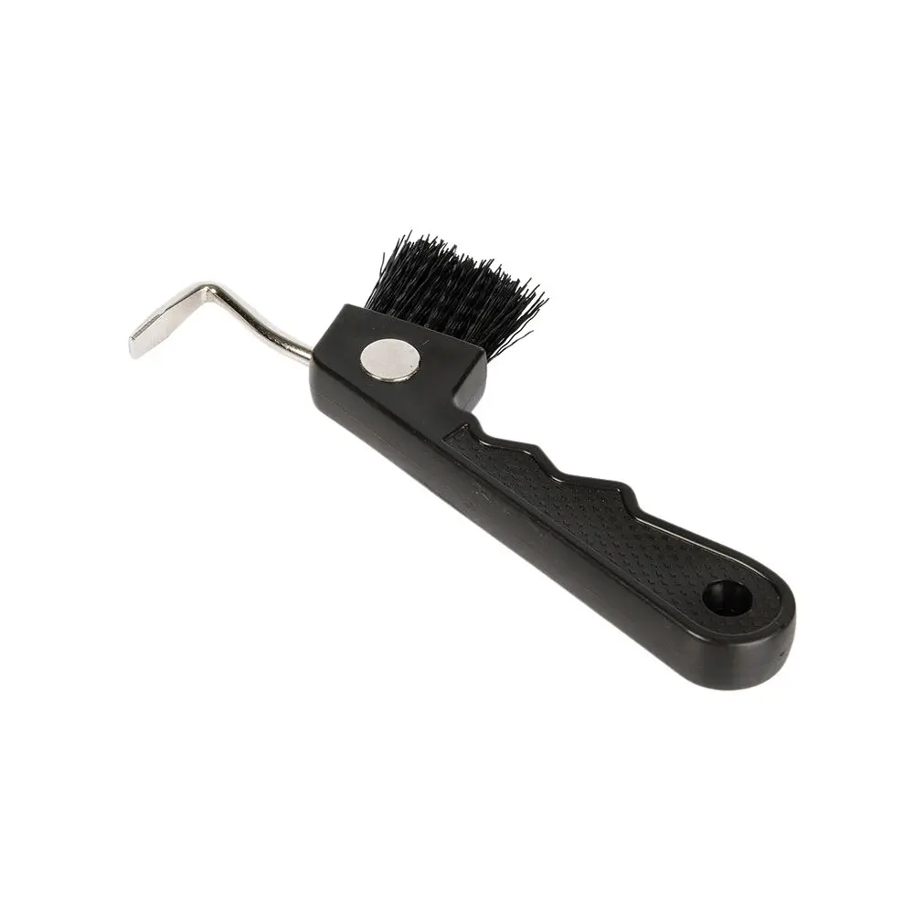 Harry's Horse Noir Horse Hoof Pick With Brush Magnet
