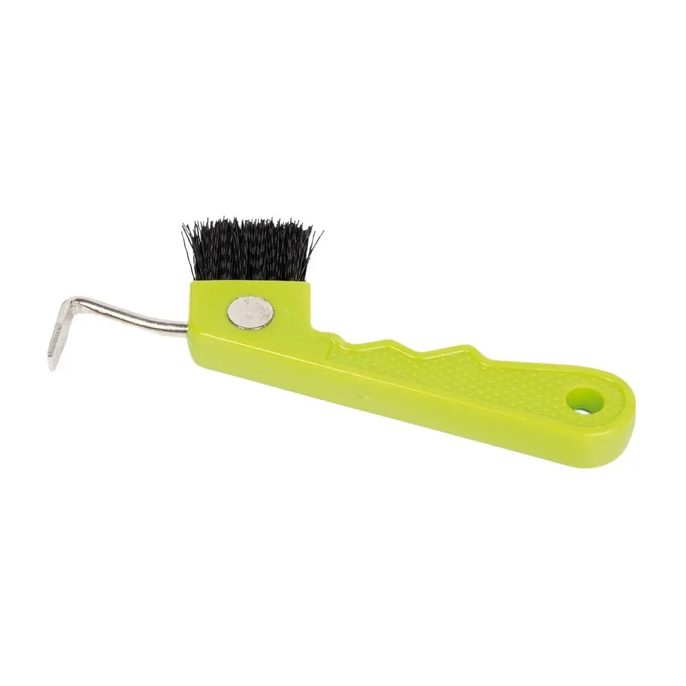 Harry's Horse Vert Horse Hoof Pick With Brush Magnet