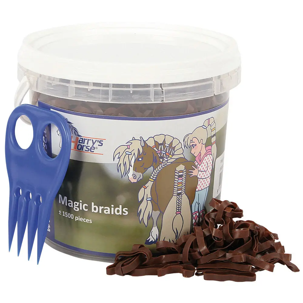 Harry's Horse Marron Mane Elastic Pot