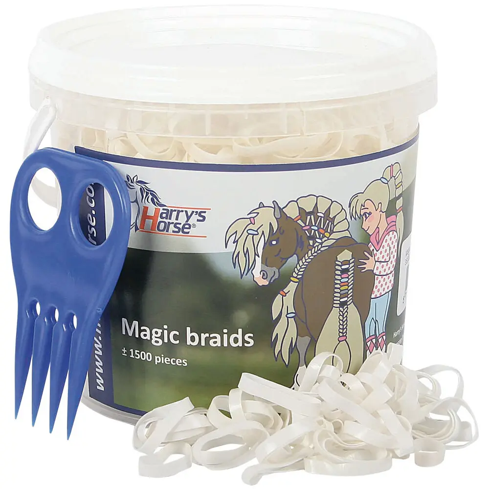 Harry's Horse Blanc Mane Elastic Pot