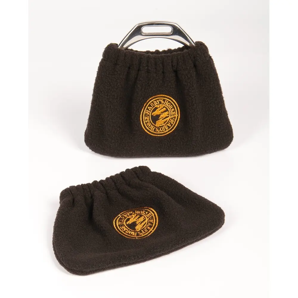 Harry's Horse Noir Stirrup Bag For Short Fleece Horse