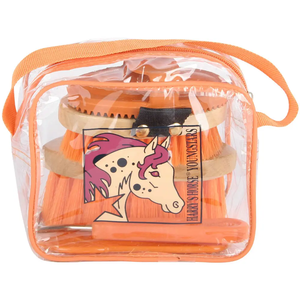 Harry's Horse Orange Complete Mini Grooming Bag