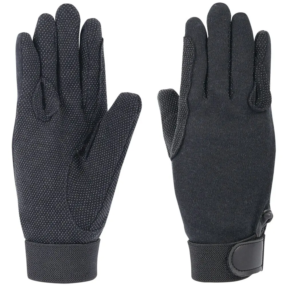 Harry's Horse Noir Riding Gloves Katoen