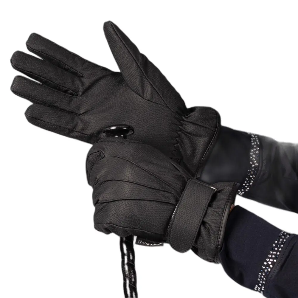 Gants d'équitation imperméable en cuir Harry's Horse Alaska