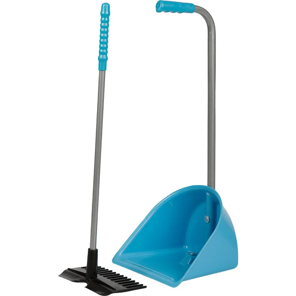 Harry's Horse Bleu Compact Shovel And Rake