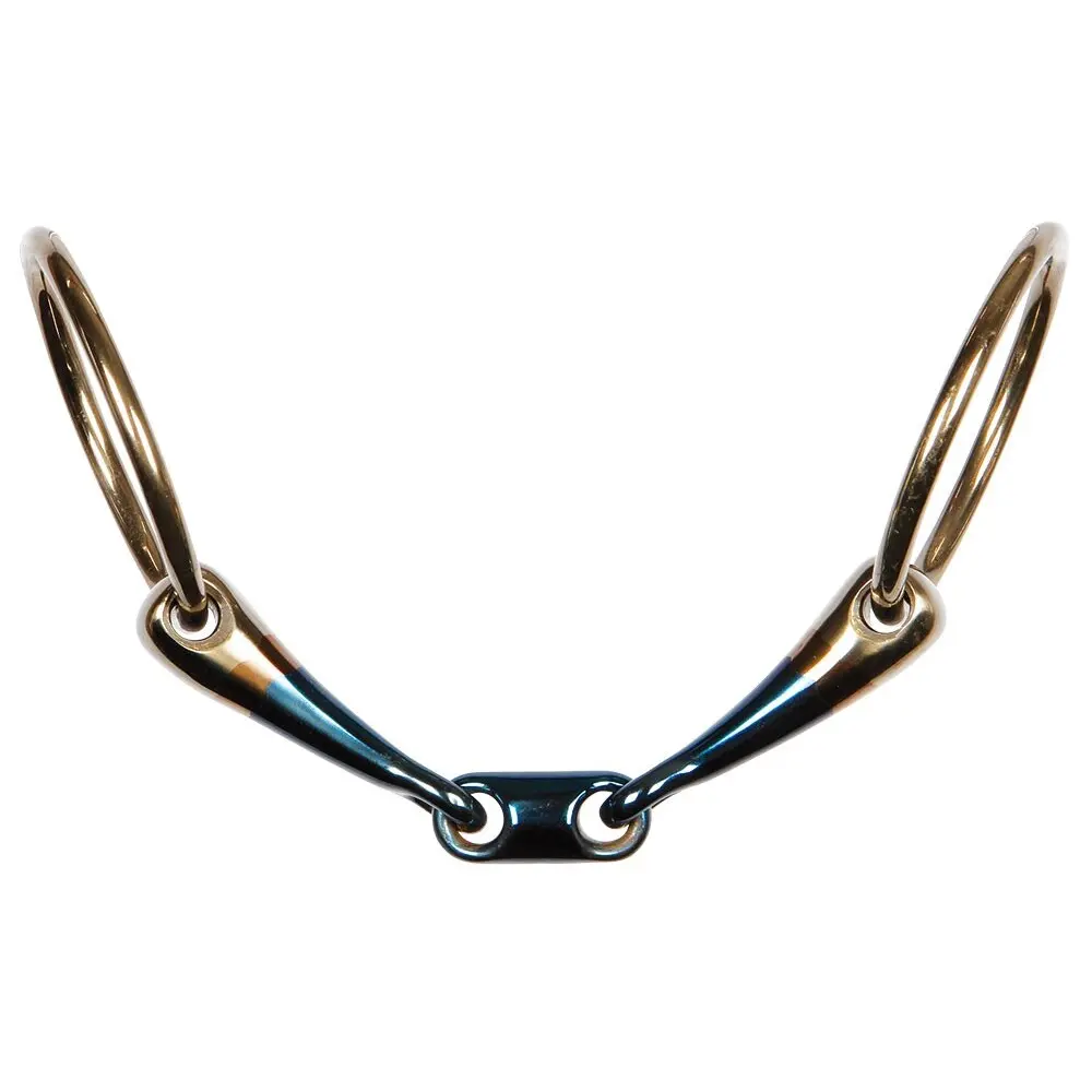 Gebiss 2 Ringe Für Pferd Doppelt Gebrochen Große Kanonen Harry's Horse Sweet Iron
