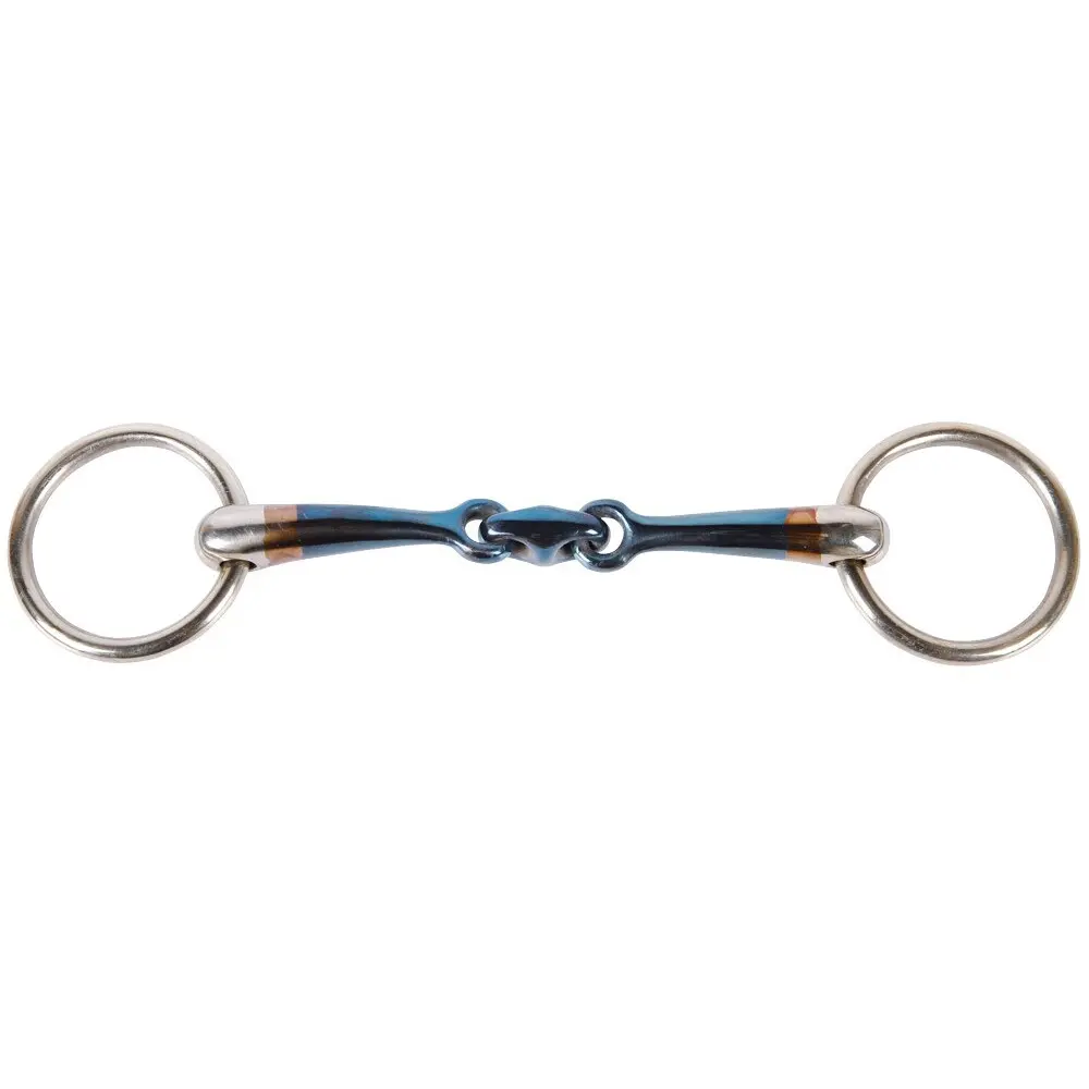 Comparer les prix de Mors 2 anneaux pour cheval Harry's Horse Sweet Iron 14 mm