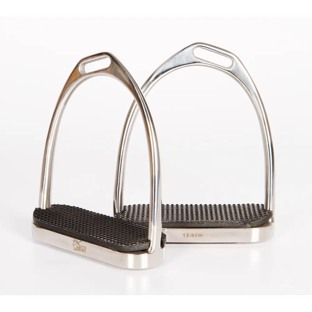 Harry's Horse Argenté Safety Stirrups For Horse Riding Compositi Ellipse Pro