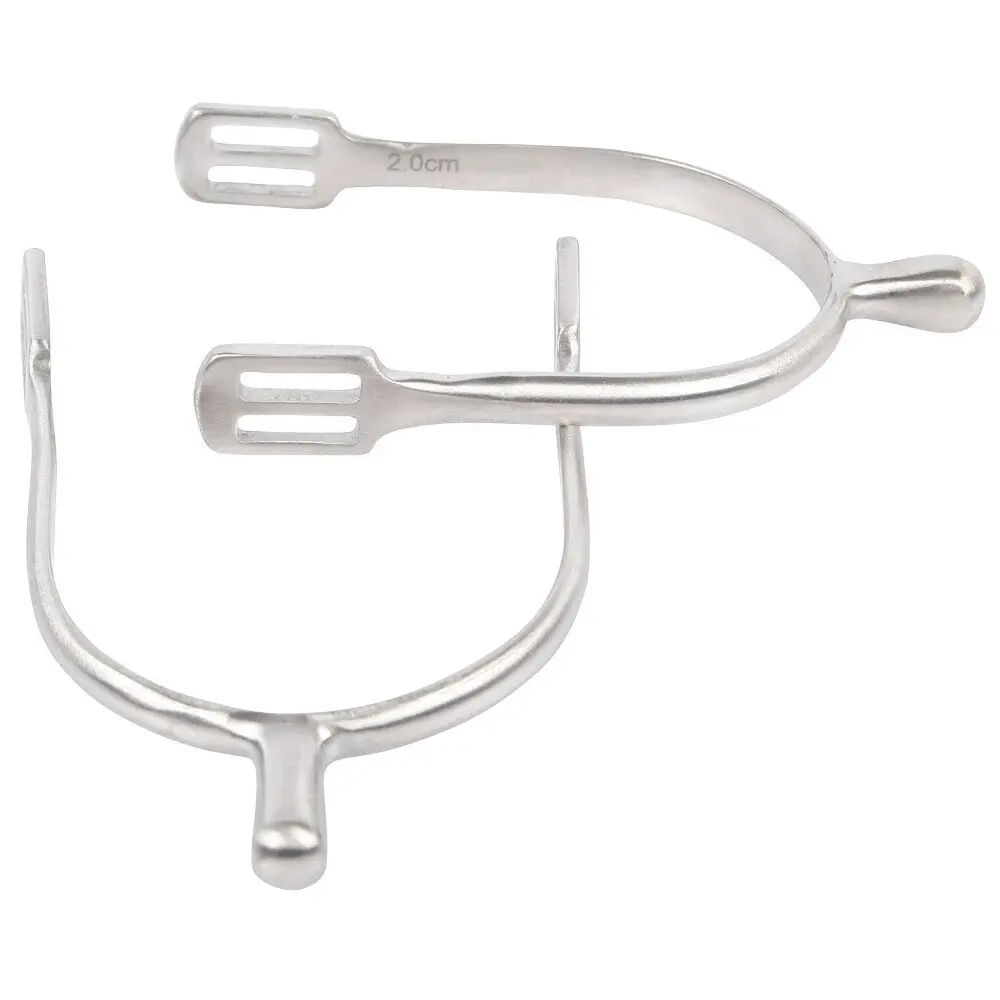 Harry's Horse Argenté Brushed Riding Spur Rvs