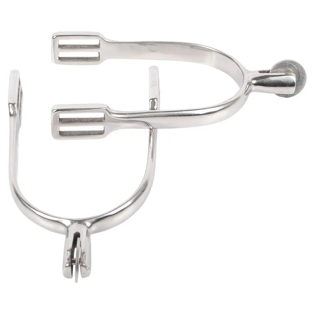 Harry's Horse Men's Argenté Large Smooth Riding Spur