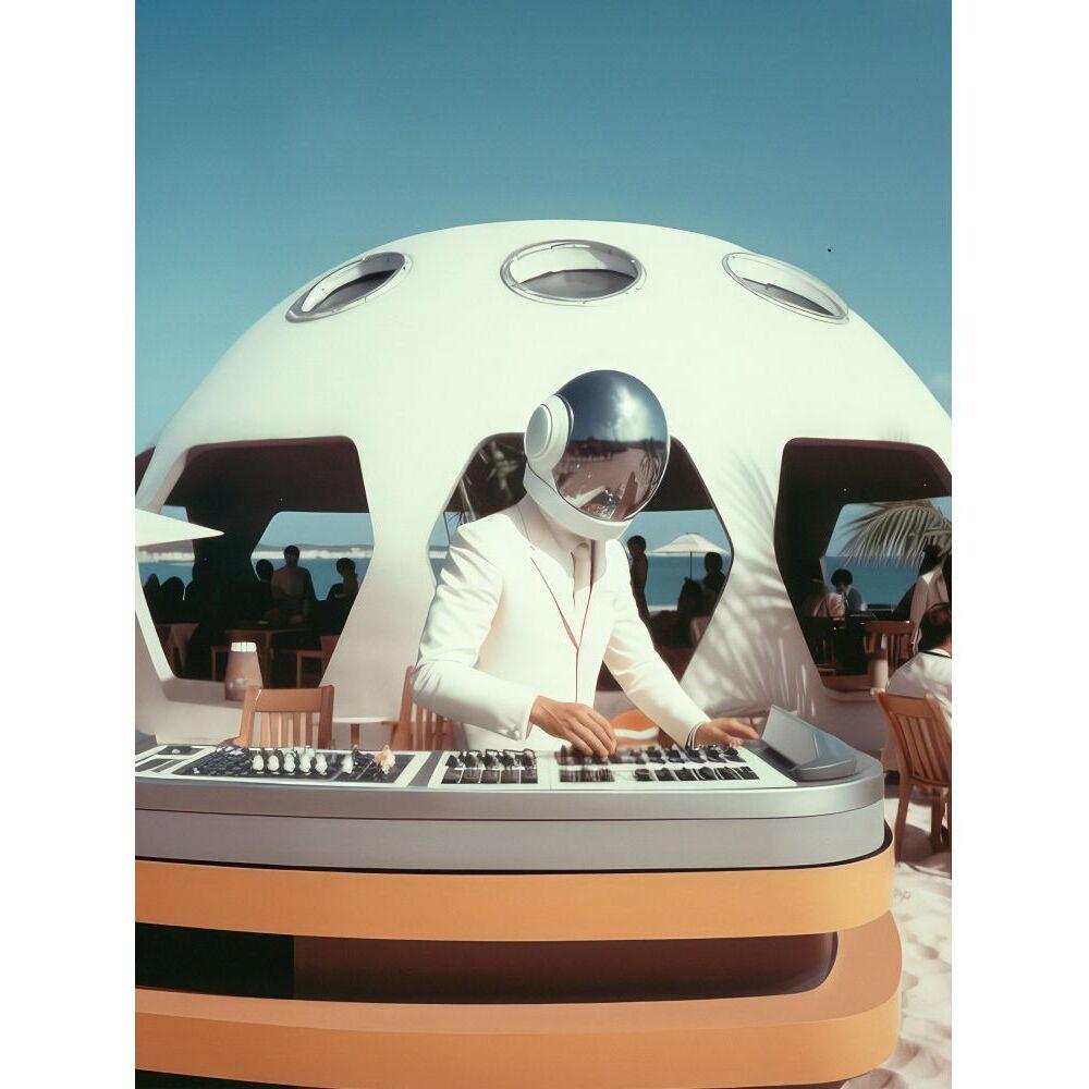 3760367933577 - Gemälde auf Acrylglas Retro Futur 11