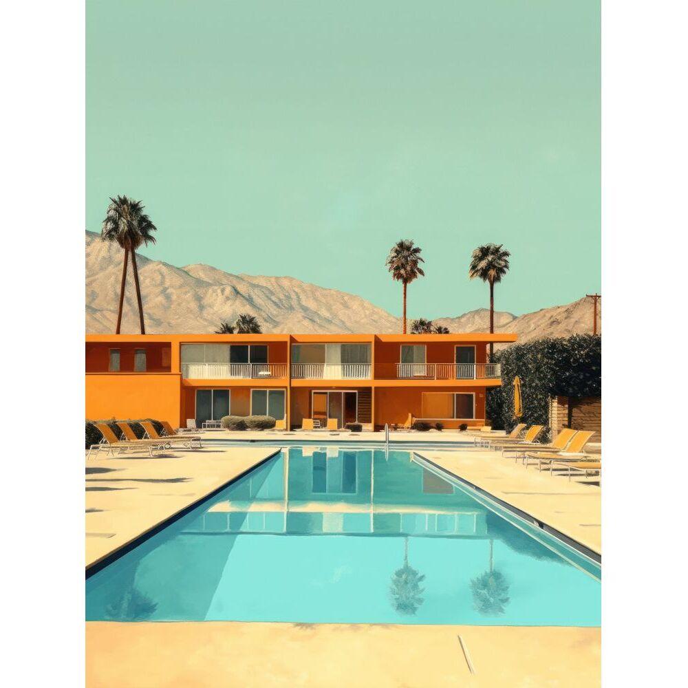 3760367933546 - Gemälde auf Acrylglas Villa California 05