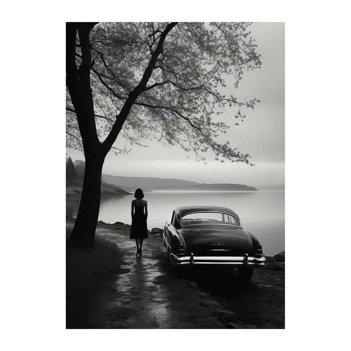 3760367936578 - Gemälde auf Acrylglas Wheels of Elegance 08 AI