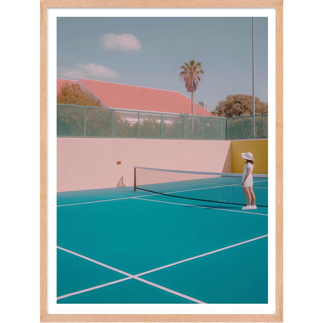 3760367935656 - Fotorahmen Retro Tennis 03 AI