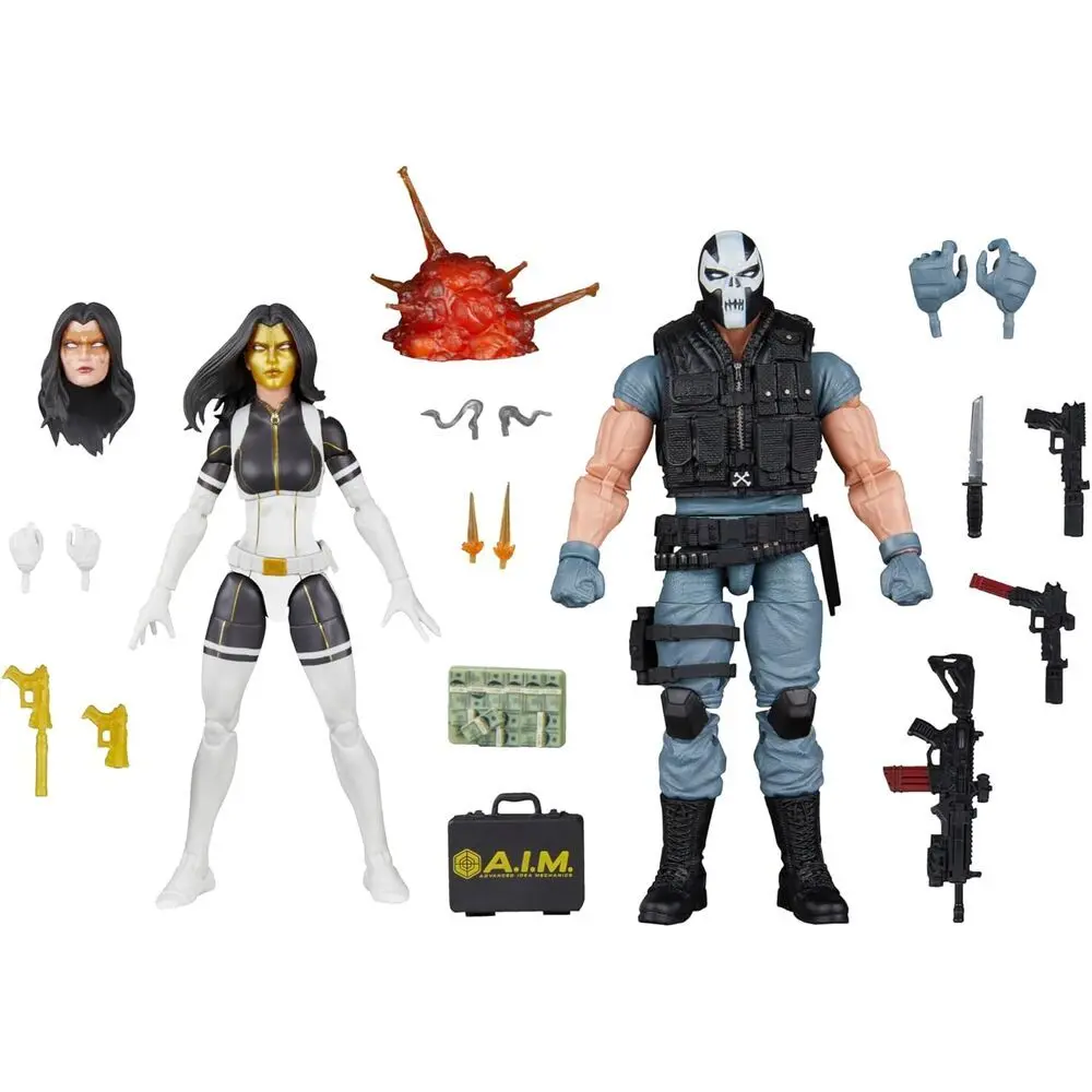 Figurine Hasbro Super Villains Madame Masque & Crossbones (x2)