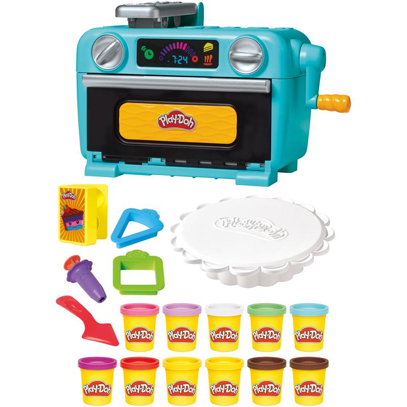 5010996308528 - Play-Doh Konditorei Spielset mit Knetbackofen und Zubehör