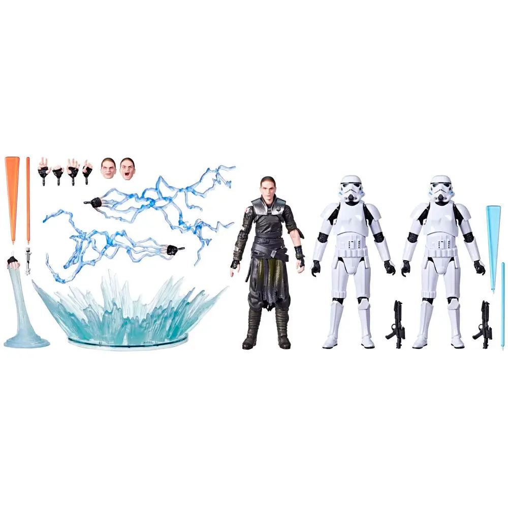 0195166236742 - Figurine Star Wars The Force Unleashed Starkiller & Stormtroopers