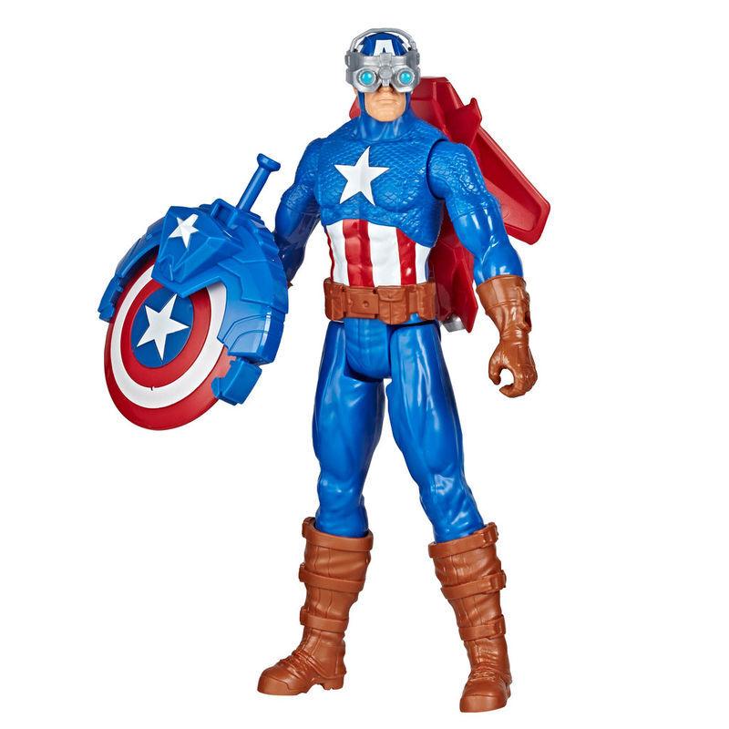 5010993653539 - Marvel Avengers Titan Hero Series Blast Gear Captain America
