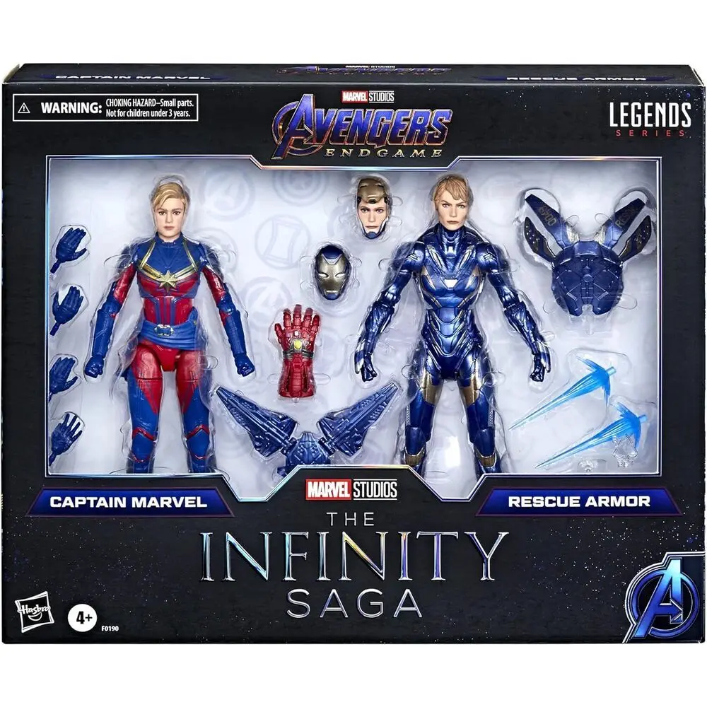 5010993839865 - Figurine Marvel Avengers Endgame The Infinity Saga Captain Marvel & Rescue Armor