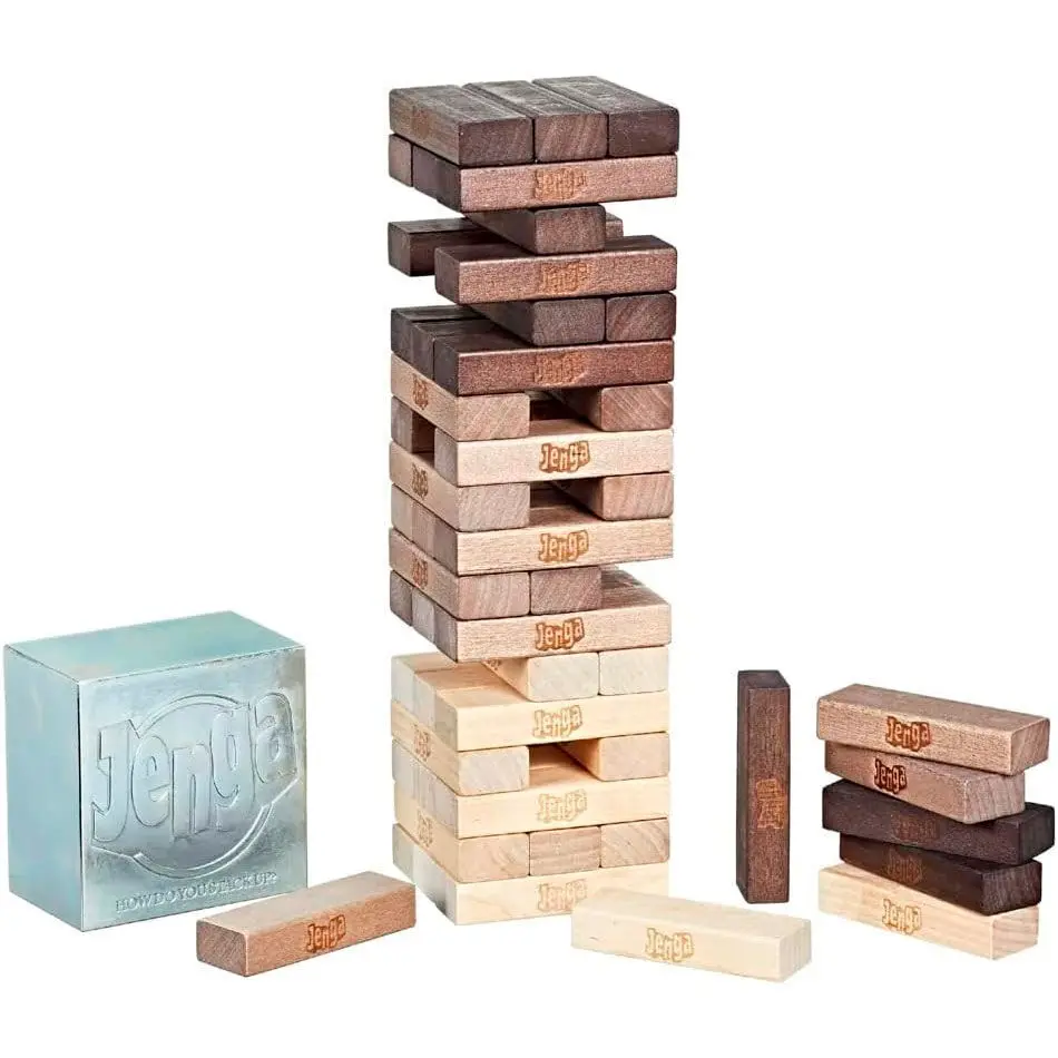 5010993431854 - Konstruktionsspiele Jenga Rustic