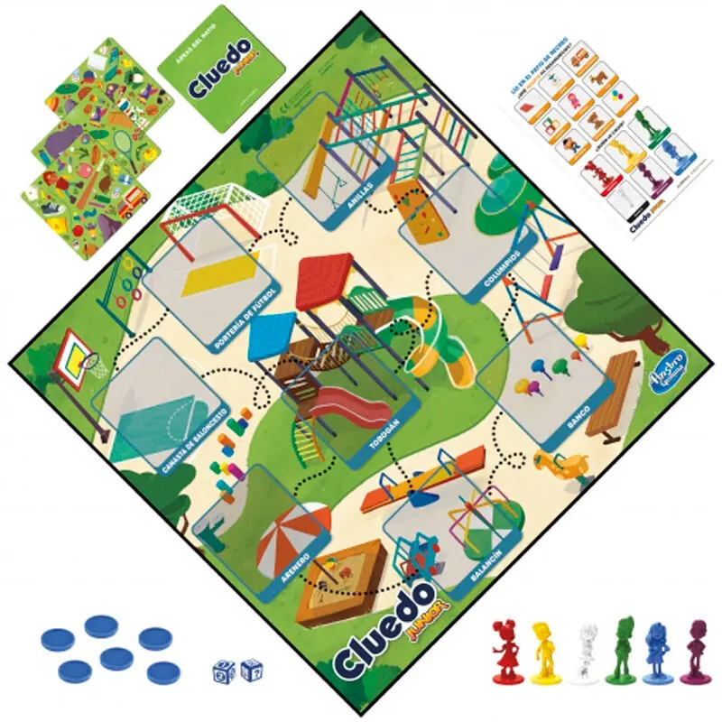 5010996110831 - Gesellschaftsspiele Cluedo Junior