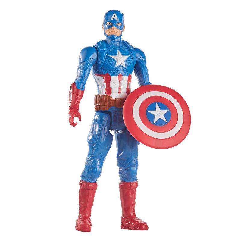 5010996214676 - Marvel Avengers Titan Hero Series Captain America Action Figure 12-Inch Toy For Kids Ages 4 And Up