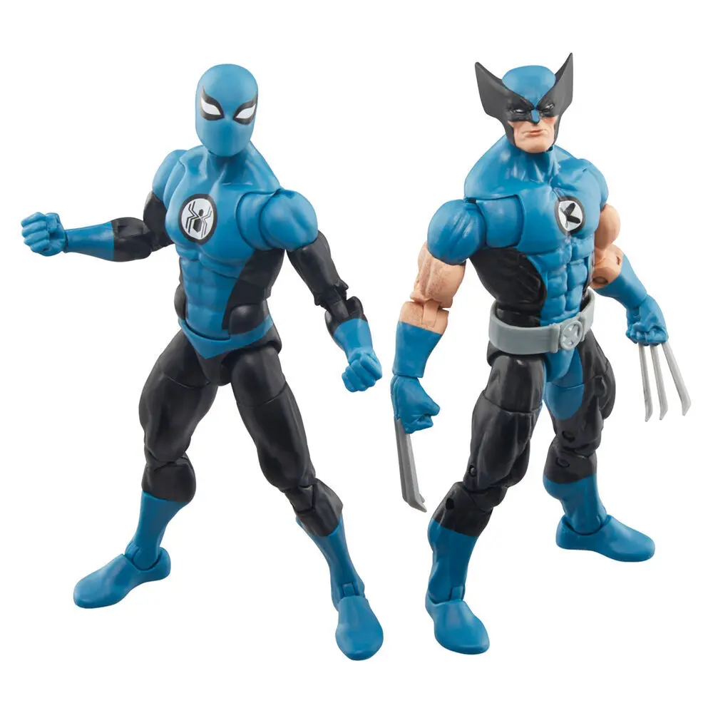 5010996246240 - Marvel Legends Series - Fantastic Four (Wolverine + Spiderman) 15cm