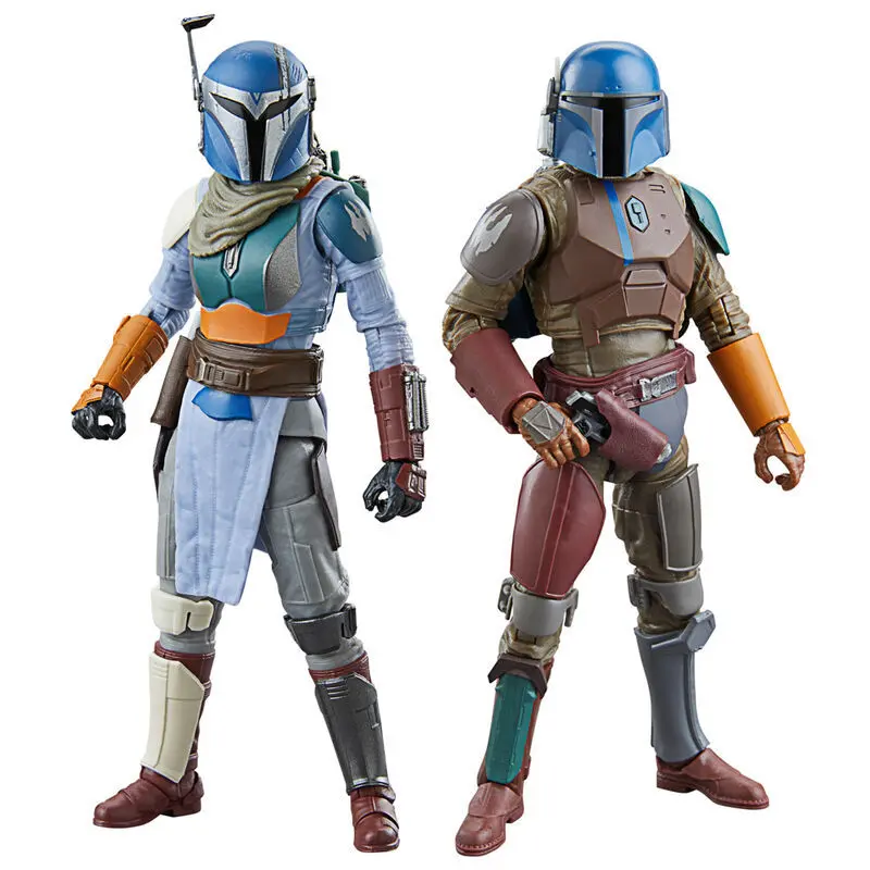 5010996250858 - Star Wars - The Black Series - The Mandalorian (Mandalorian & Shriek-Hawk Trainers) 15cm