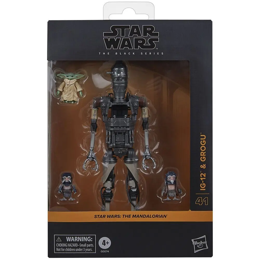 5010996251114 - The Mandalorian The Black Series Deluxe IG-12 & Grogu 15 cm