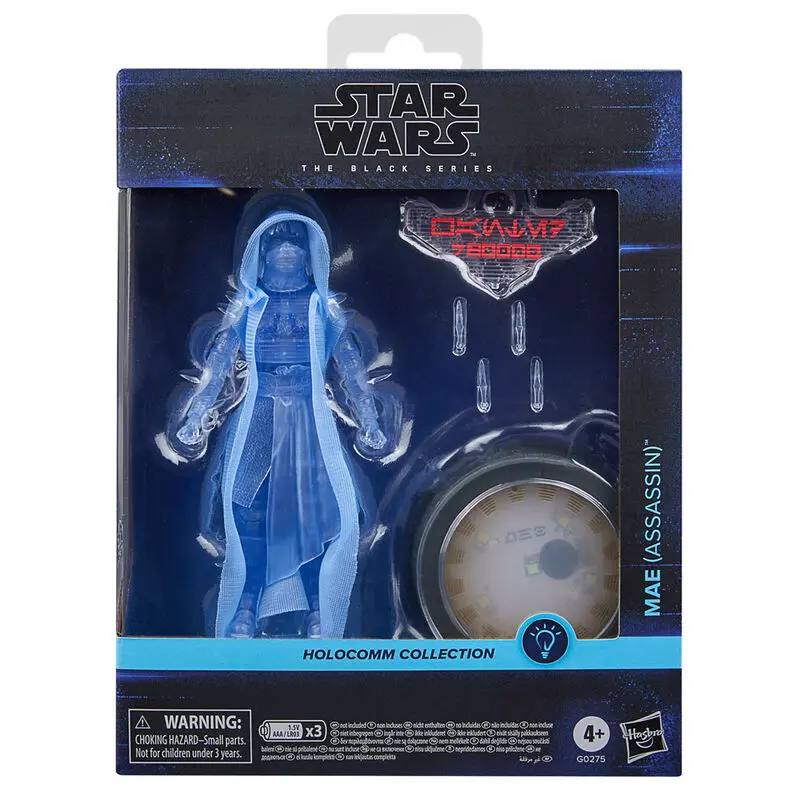 5010996255815 - Star Wars - The Black Series - Holocomm Collection (Mae - Assassin) 15cm