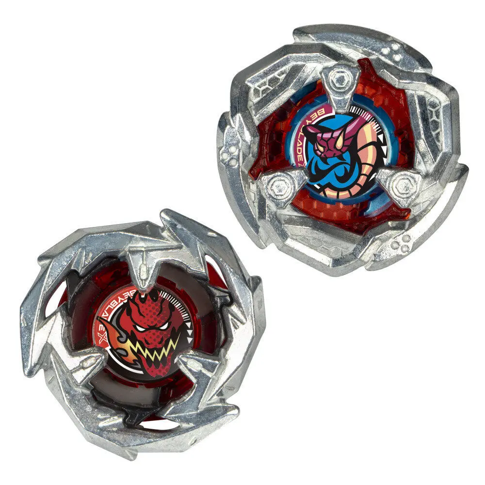 5010996259295 - Beyblade X Tail Viper 5-80O und Sword Dran 3-60F Kreisel Dual Pack Geschicklichkeitsspiel