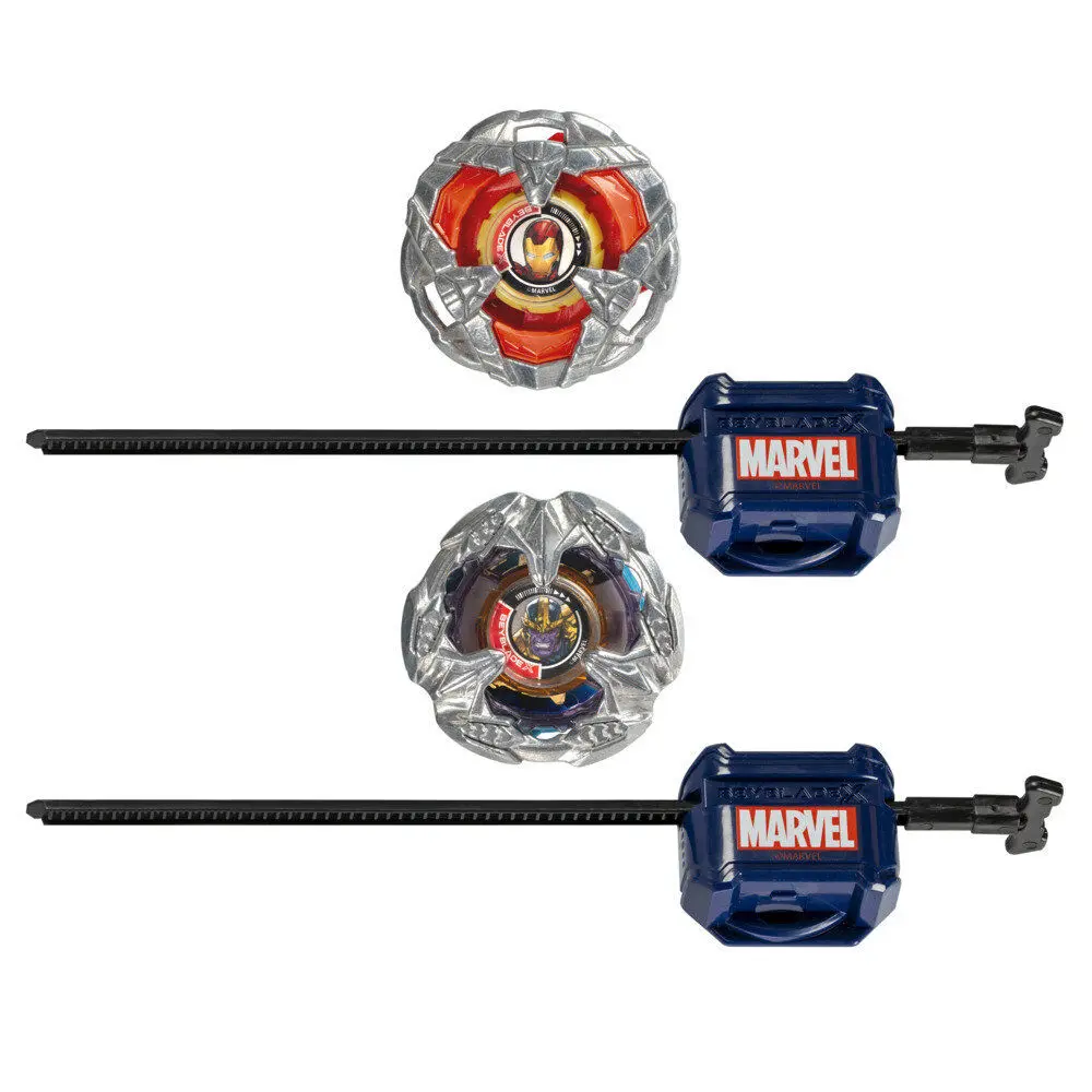 5010996264190 - Beyblade X?- Iron Man 4-80B (Stamina) & Thanos 4-60P (Balance)
